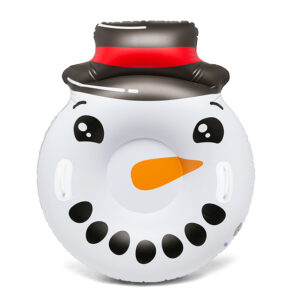 Round Snowman Face Snow Tube