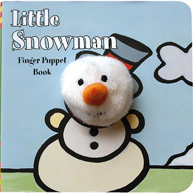 Little Snowman Finger Puppet Book