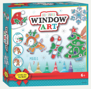 Holiday Easy Sparkle Window Art