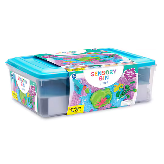 Sensory Bin - Axolotl