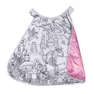 Enchanted Unicorn Color in Cape with Markers