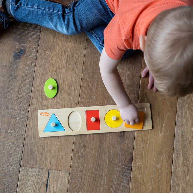 Lets Learn Shapes Wooden Puzzle