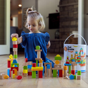 Timberblocks 100 Piece Wooden Block Set