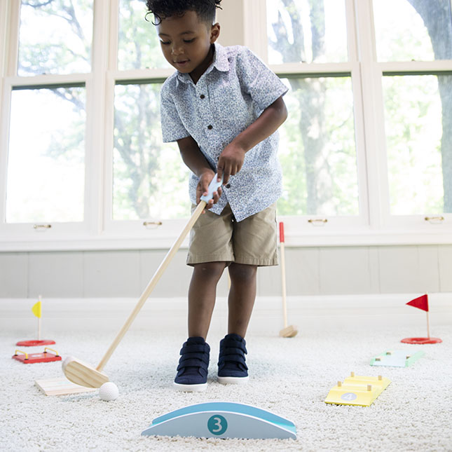 Putt N Play Wooden Golf Set
