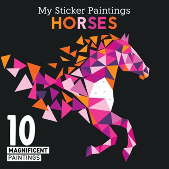 My Sticker Paintings - Horses