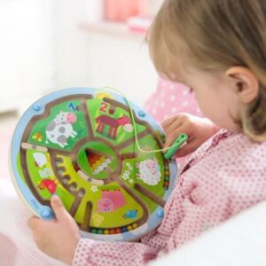Number Maze Magnetic Game