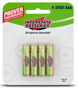 Interstate AAA Batteries - 4 Pack