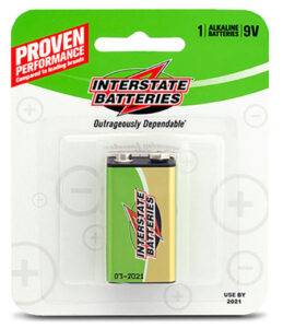 Interstate 9V Battery