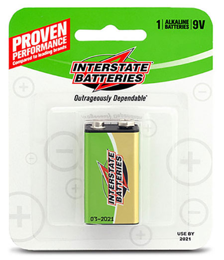 Interstate 9V Battery