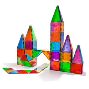Magna-Tiles Clear Colors 100 pc Set