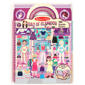 Deluxe Puffy Sticker Album - Day of Glamour
