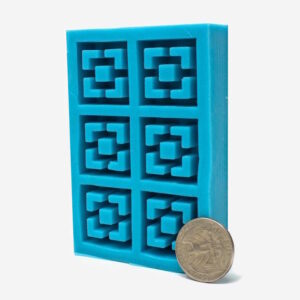 Mini Materials - 1:12 Scale Breeze Block Mold