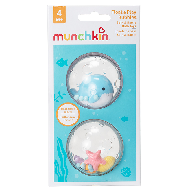 Float and Play Bubbles Bath Toy - 2 pk