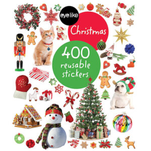 Eyelike Reusable Sticker Book - Christmas