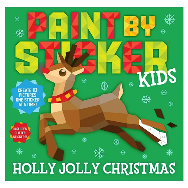 Paint By Sticker Kids - Holly Jolly Christmas