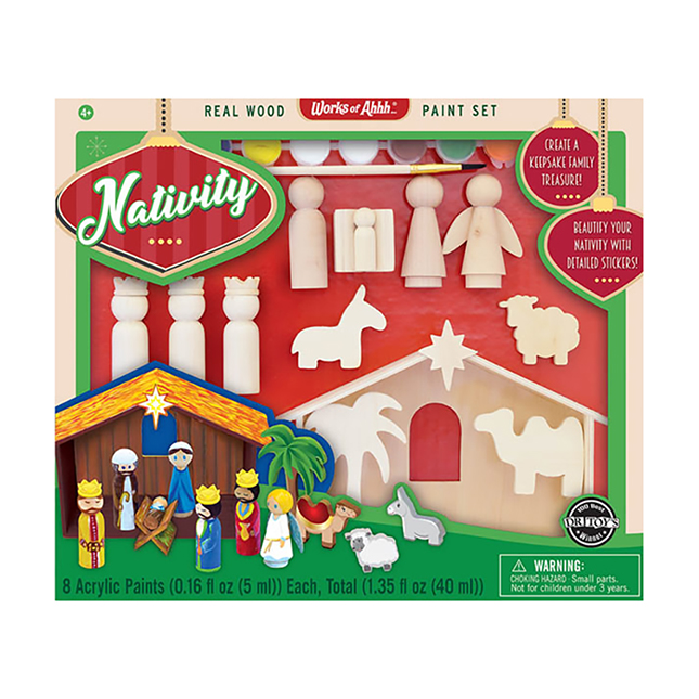 Works of Ahhh Nativity Paint Kit