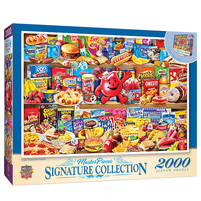 Kids Favorite Foods 2000pc Puzzle
