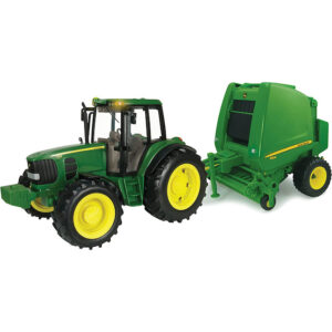 1/16 Big Farm John Deere Tractor and Baler Set