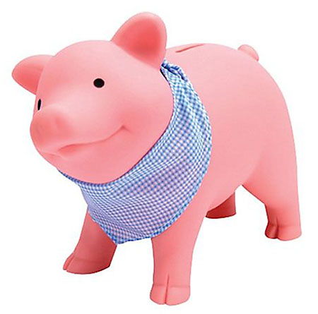 Rubber Piggy Bank