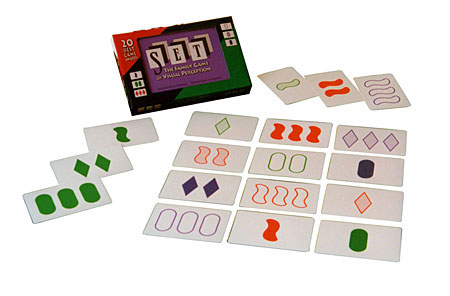 SET Family Game of Visual Perception