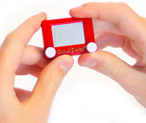 World's Smallest Etch A Sketch