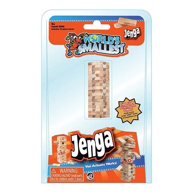 World's Smallest Jenga