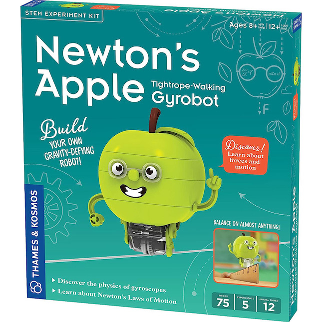 Newton's Apple - Tightrope-Walking Gyrobot